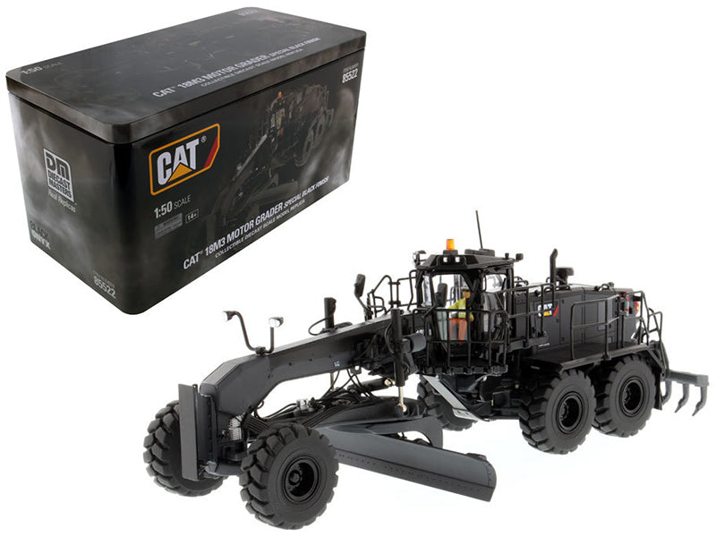 CAT Caterpillar 18M3 Motor Grader Special Edition in Black Onyx with